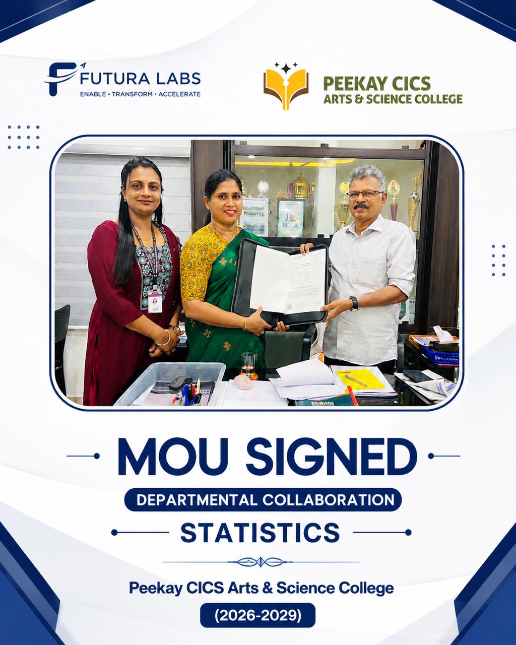 Memorandum of Understanding (MoU) Signed with Futura Labs