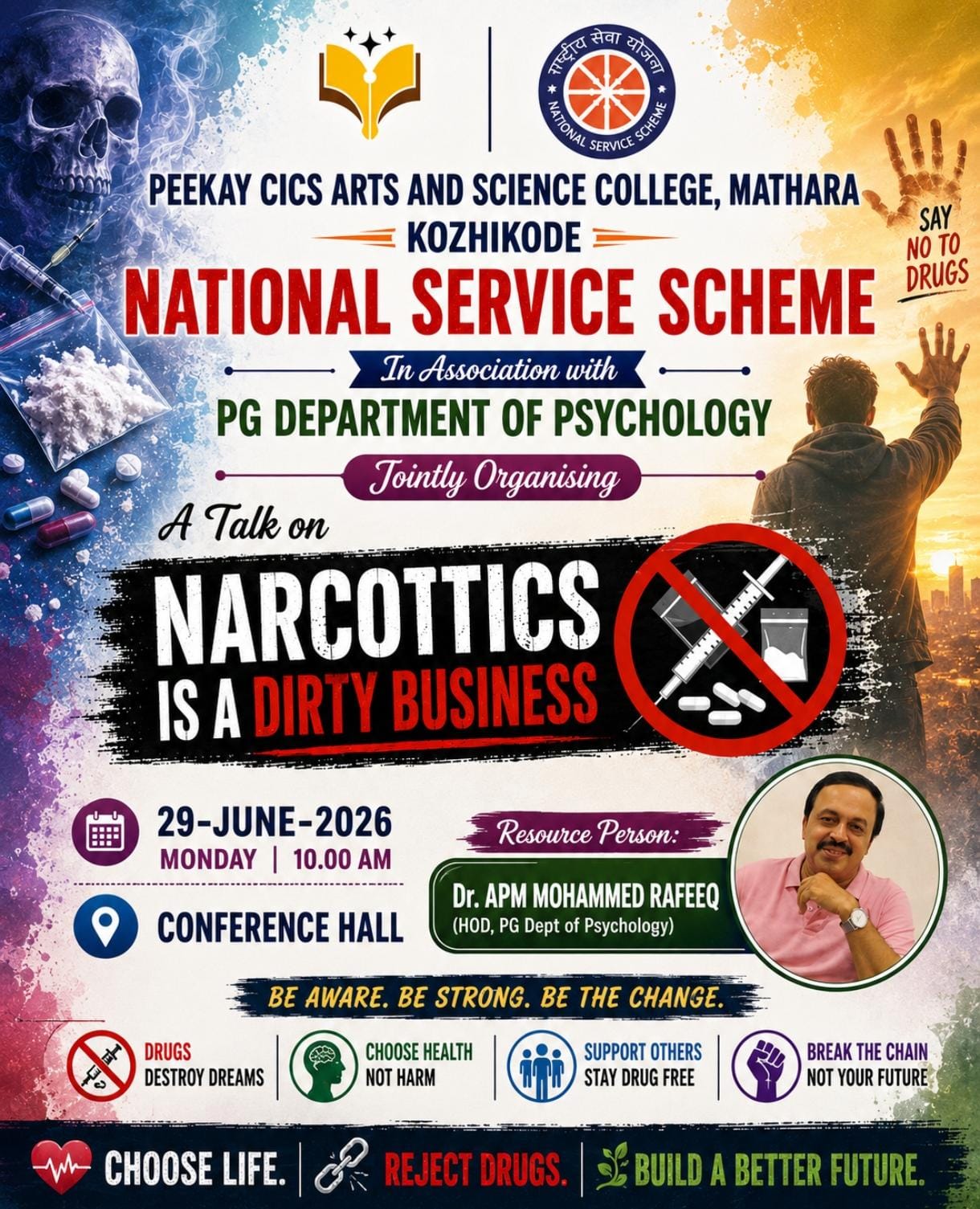 Awareness Talk on "Narcotics is a Dirty Business"