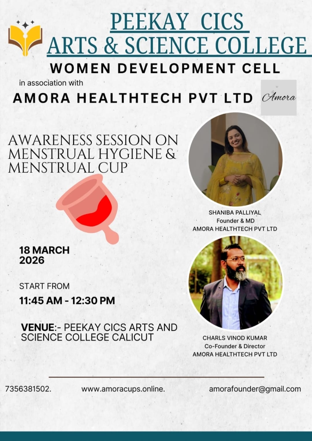Awareness Session On Menstrual Hygiene & Menstrual Cup