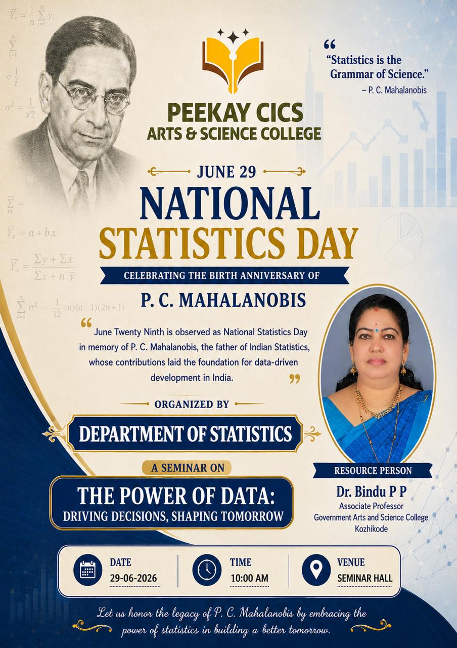 National Statistics Day Celebration 2026