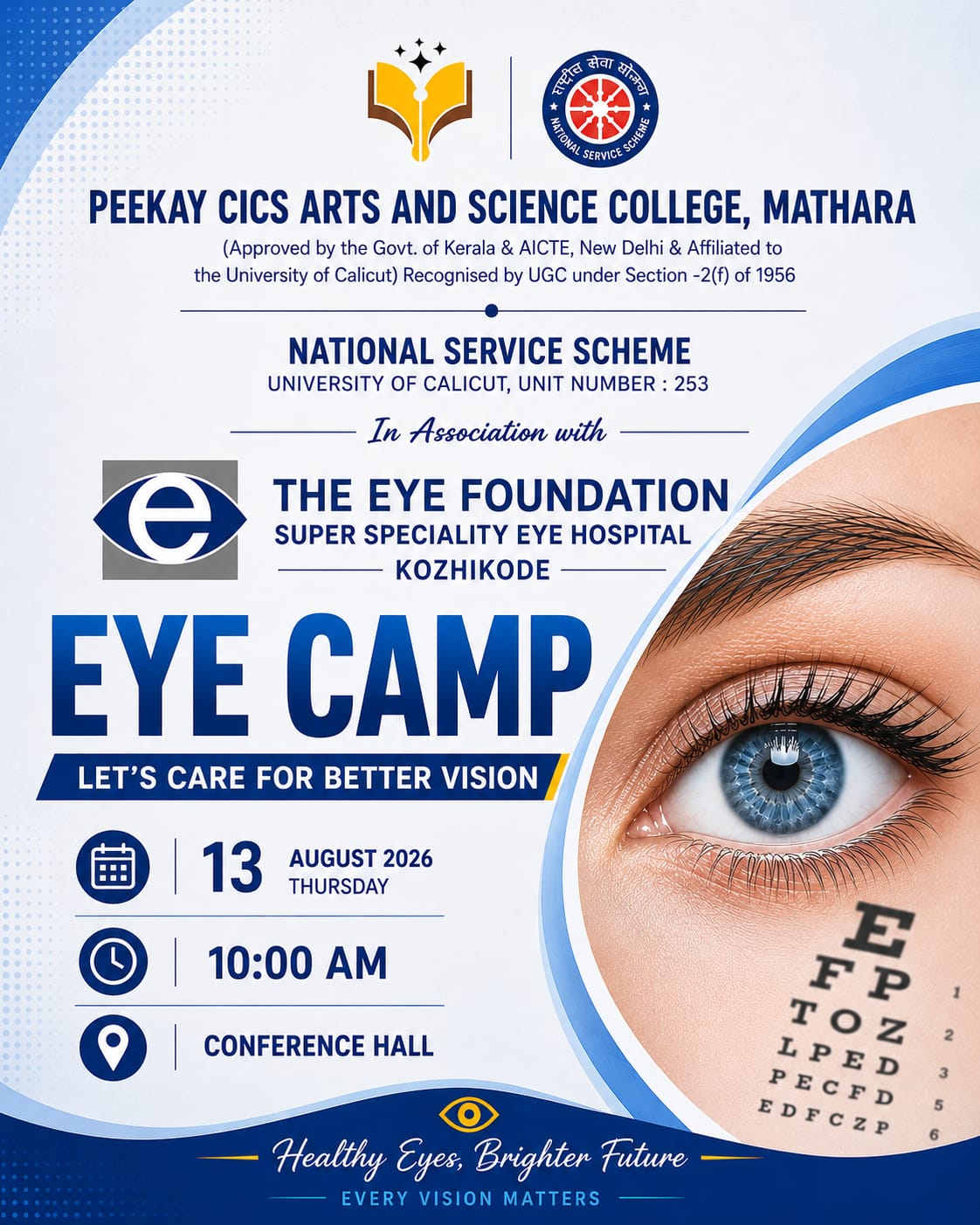 EYE CAMP – Let’s Care for Better Vision