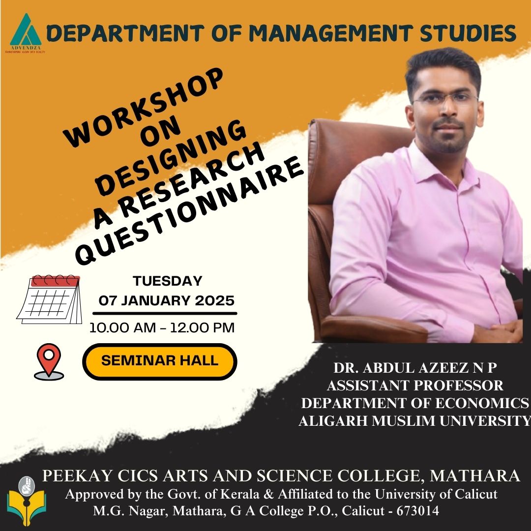 Workshop on Designing a Research Questionnaire