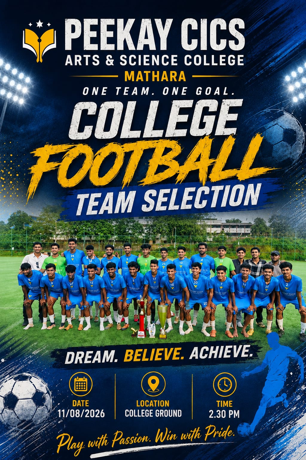 College Football Team Selection