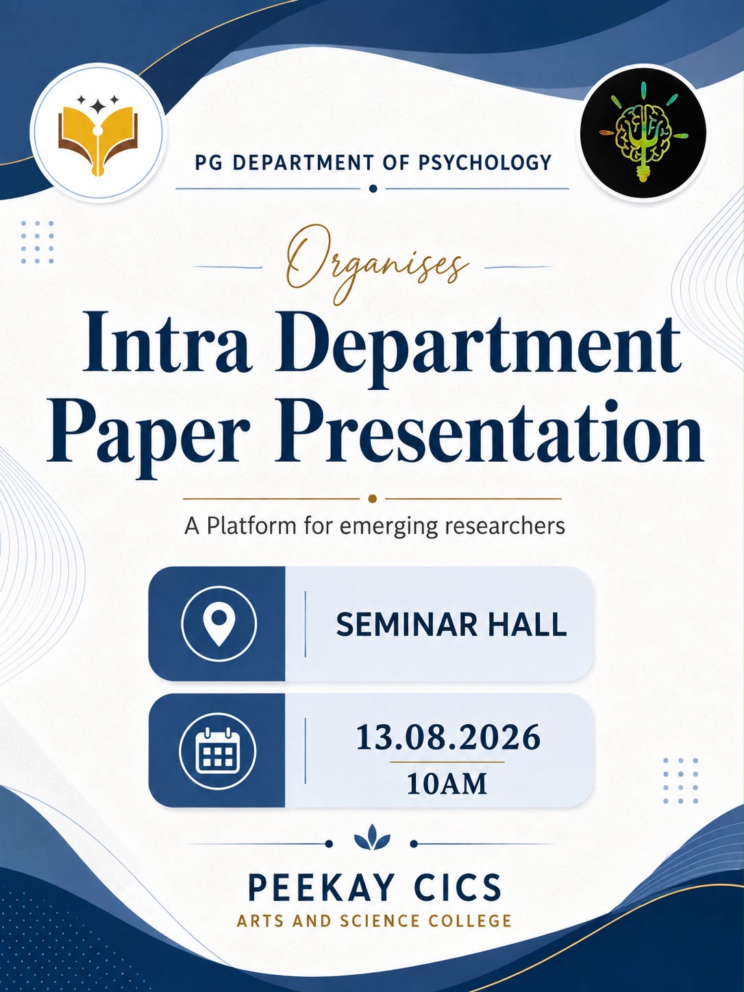 Intra Department Paper Presentation